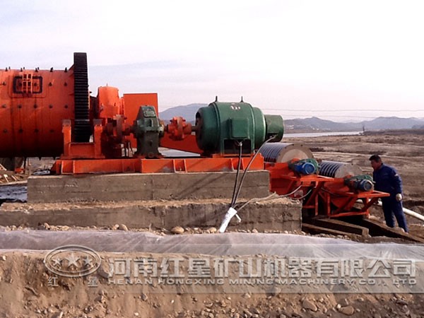 鐵礦石磨礦磁選現(xiàn)場