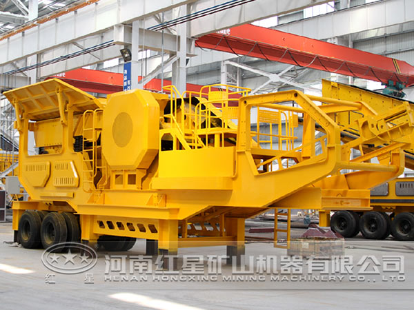 價(jià)格實(shí)惠的移動(dòng)破碎站圖片