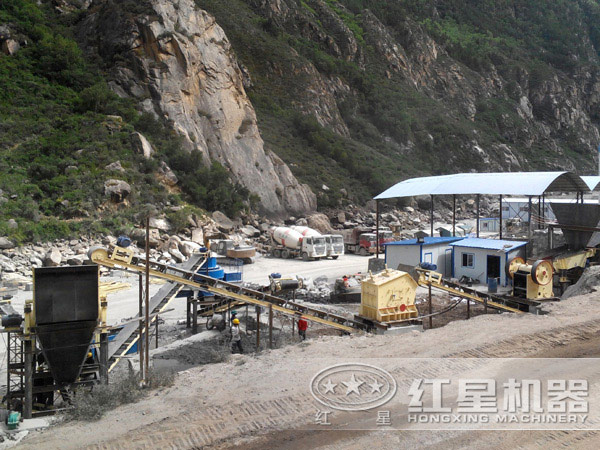 湖南長(zhǎng)沙河卵石制砂生產(chǎn)線(xiàn)