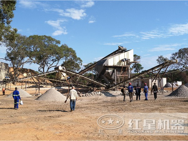 破碎機作業現場 破碎機作業現場