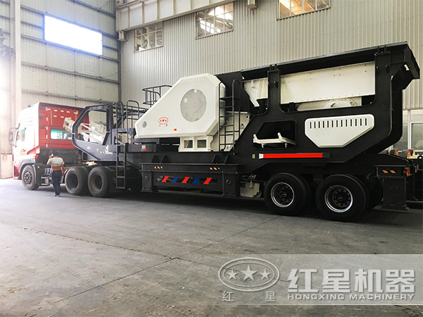 移動式城市垃圾破碎站發貨現場 移動式城市垃圾破碎站發貨現場