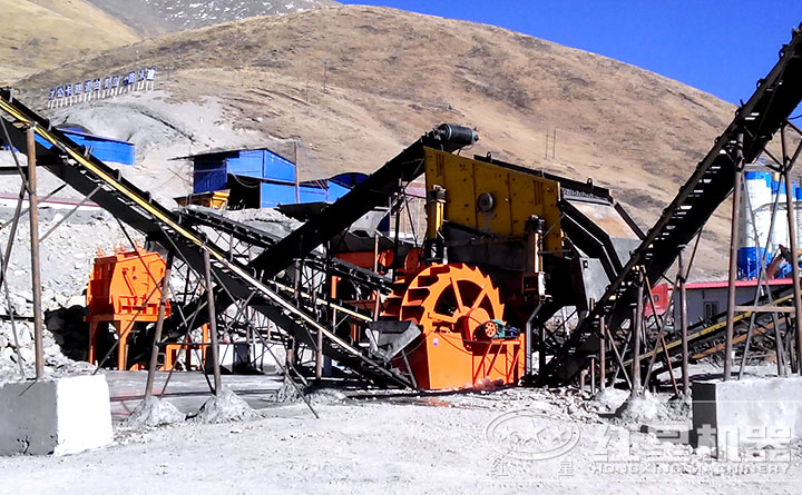 輪斗洗砂機(jī)客戶現(xiàn)場(chǎng) 輪斗洗砂機(jī)客戶現(xiàn)場(chǎng)