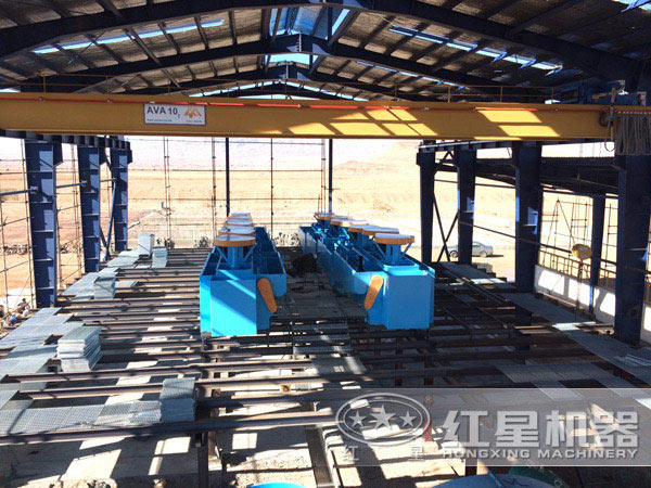 浮選設備作業(yè)現(xiàn)場