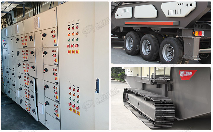 移動(dòng)行走，智能操作的移動(dòng)破碎、篩分車