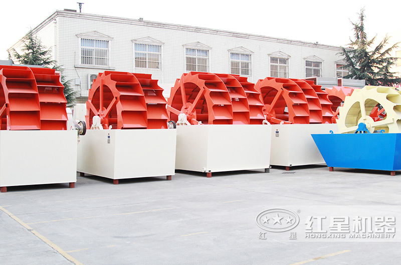 洗砂機設(shè)備展示